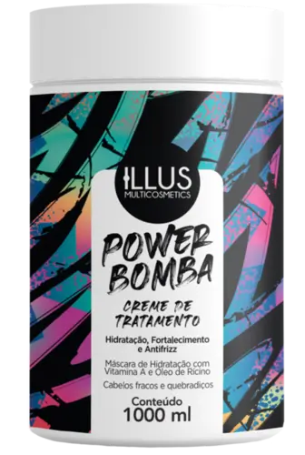 CREME DE TRATAMENTO ILLUS POWER BOMBA 1000ML