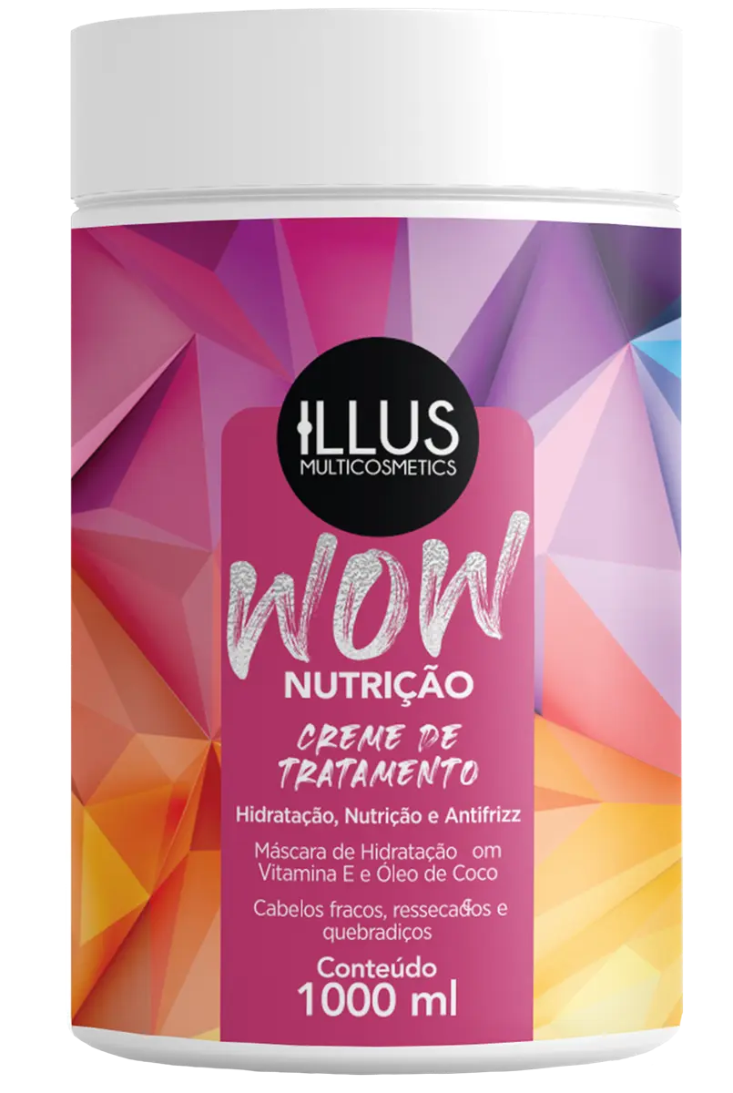 CREME DE TRATAMENTO ILLUS WOW NUTRICAO 1000ML