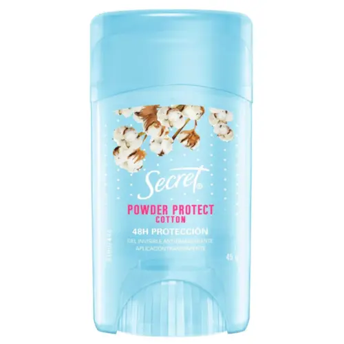 DESODORANTE SECRET POWDER PROTECT COTTON GEL 45GR