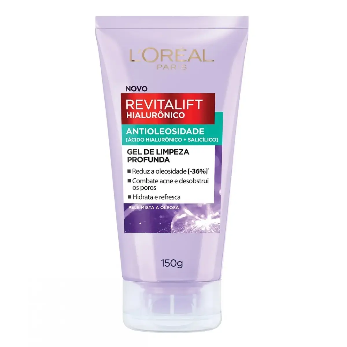 GEL DE LIMPEZA REVITALIFT HIALURONICO ANTIOLEOSIDADE LOREAL 150GR
