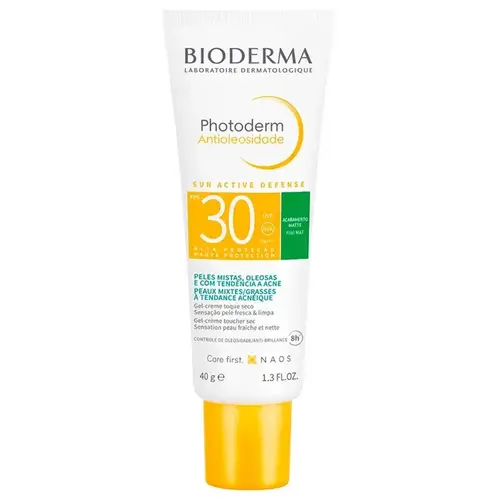 PROTETOR SOLAR BIODERMA PHOTODERM ANTIOLEOSIDADE FPS30 40GR