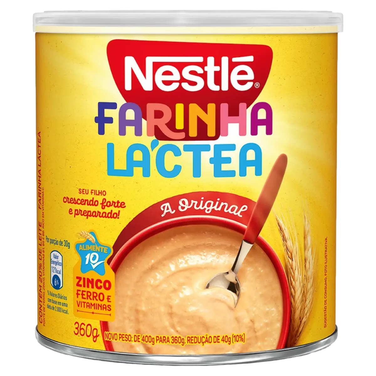 FARINHA LACTEA NESTLE TRADICIONAL 360GR
