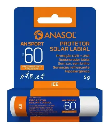 HIDRATANTE LABIAL ANASOL AN SPORT FPS60 5GR