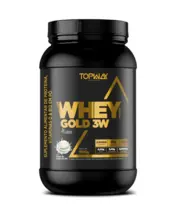 WHEY PROTEIN GOLD 3W TOPWAY DOCE DE LEITE EM PO 900GR