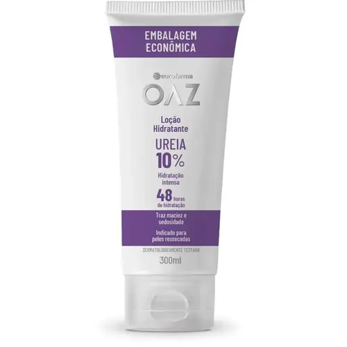 LOCAO HIDRATANTE UREIA 10% OAZ 300ML
