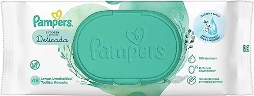 LENCOS UMEDECIDOS PAMPERS LIMPEZA DELICADA 48 UNIDADES