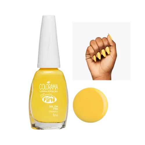ESMALTE COLORAMA SOL EM FINI 8ML