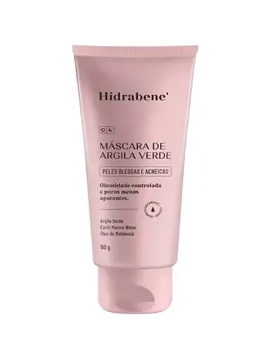 MASCARA FACIAL HIDRABENE ARGILA VERDE 50GR