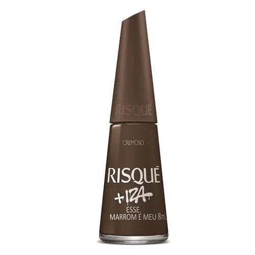 ESMALTE RISQUE IZA ESSE MARROM E MEU 8ML