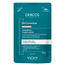 REFIL SHAMPOO VICHY DERCOS PURIFICANTE OIL-CORRECTION 200GR