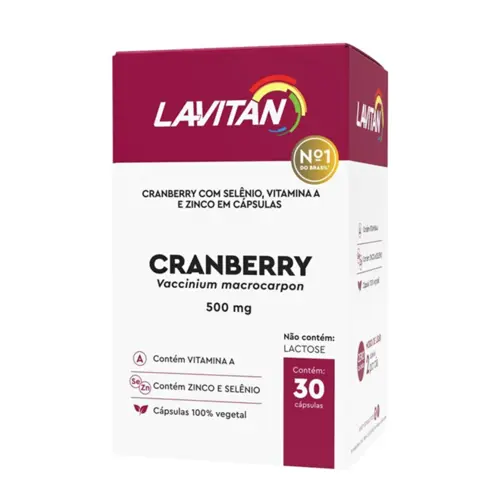 LAVITAN CRANBERRY 30 CAPSULAS