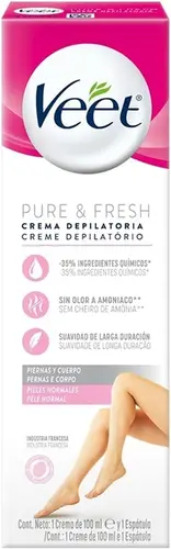 CREME DEPILATORIO VEET PELE NORMAL 200ML