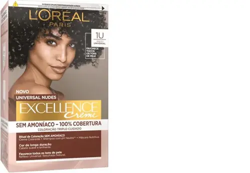 TINTURA IMEDIA EXCELLENCE SEM AMONIA 2U PRETO UNIVERSAL