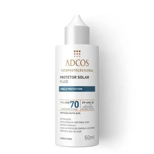 PROTETOR SOLAR ADCOS FLUID SHIELD PROTECTION INCOLOR FPS70 40ML