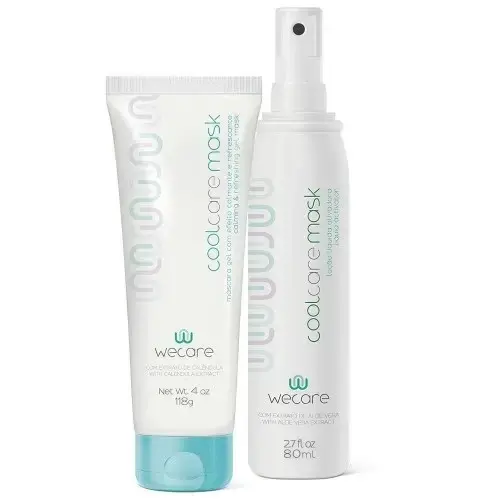 COOLCARE MASK MASCARA GEL FACIAL 118GR + LOCAO ATIVADORA 80ML