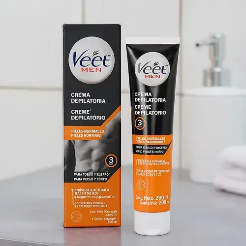 CREME DEPILATORIO VEET MEN PELE NORMAL 200ML