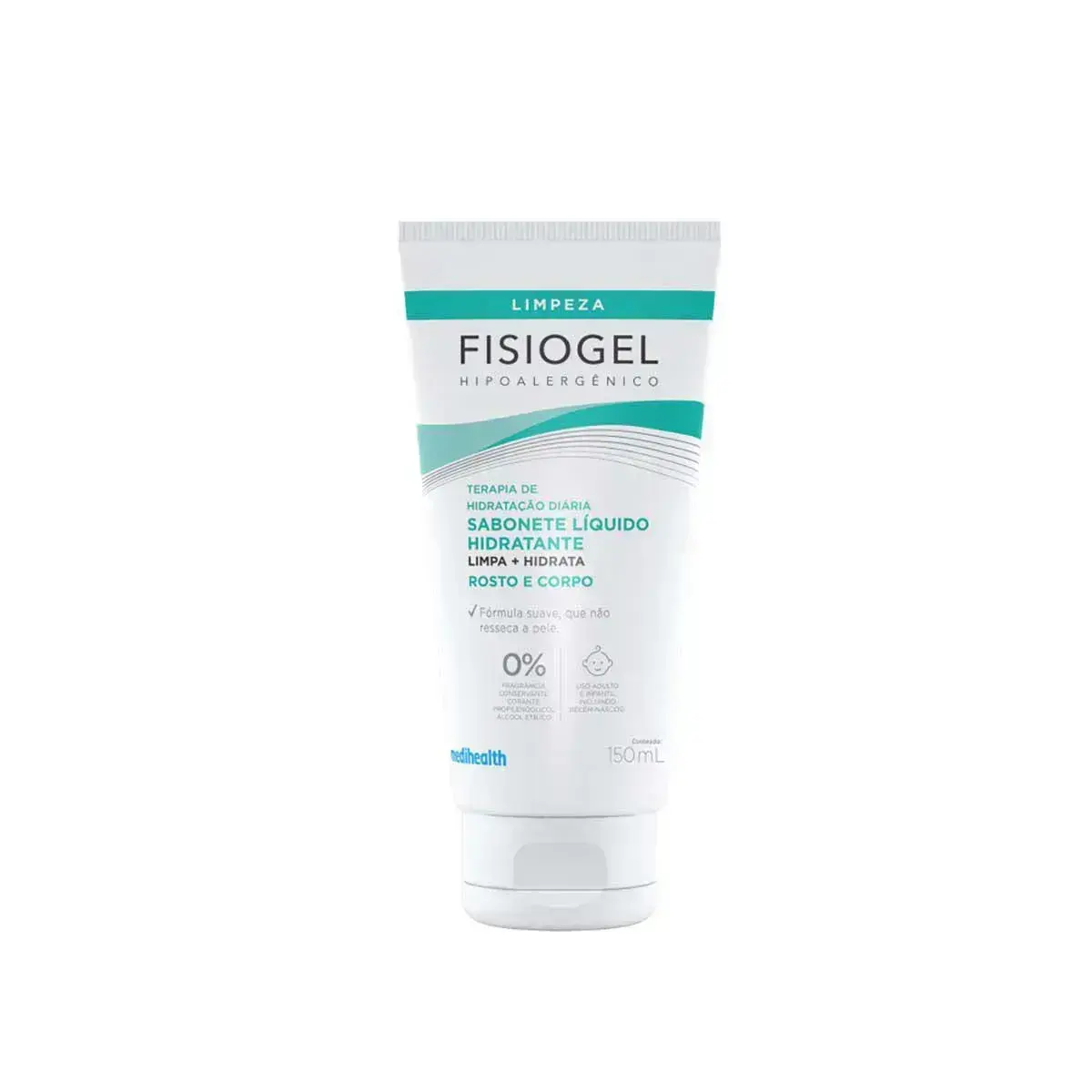 FISIOGEL SABONETE LIQUIDO FACIAL 150ML