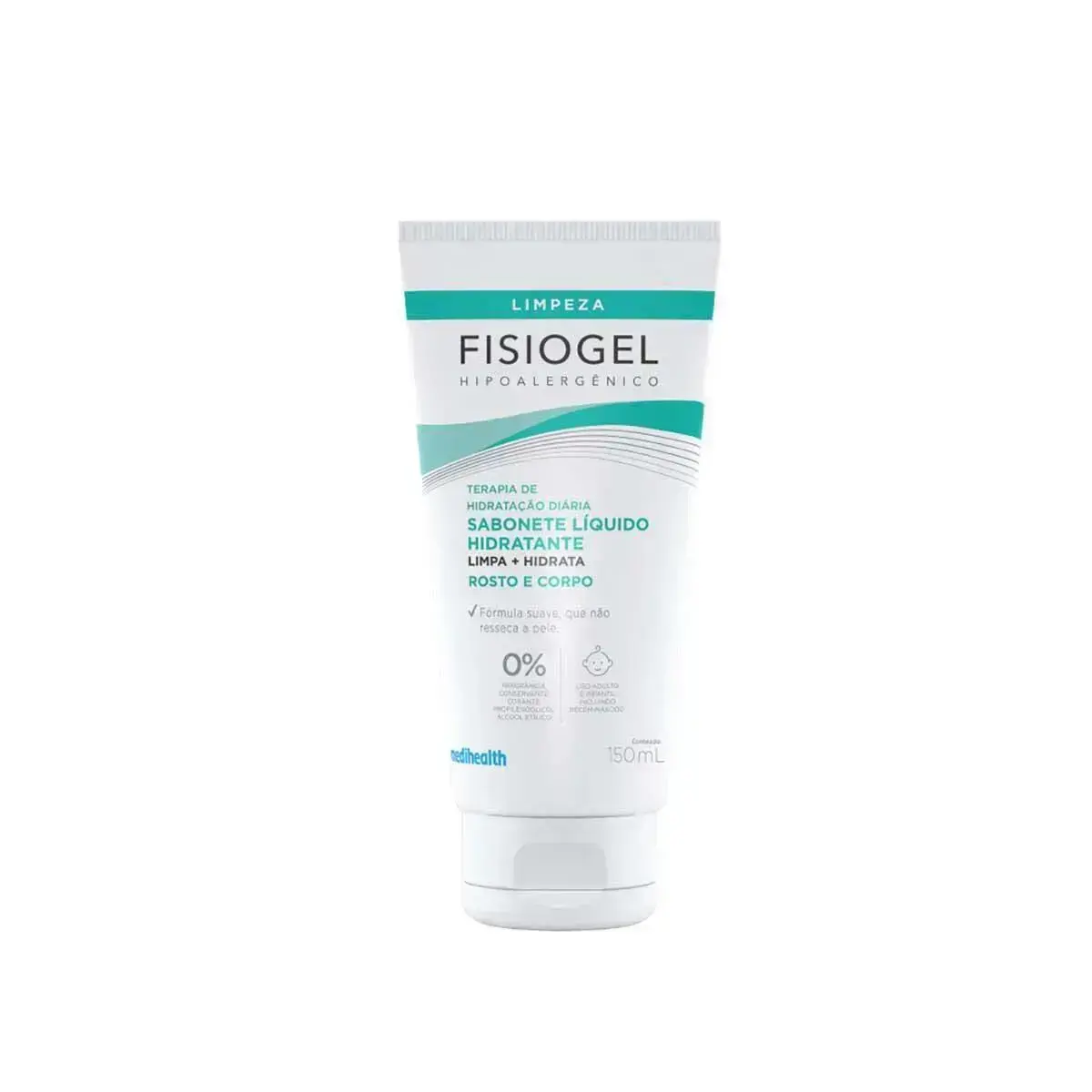 FISIOGEL SABONETE LIQUIDO FACIAL 150ML