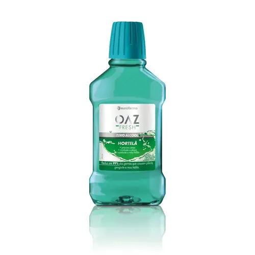 SOLUCAO BUCAL OAZ HORTELA 250ML