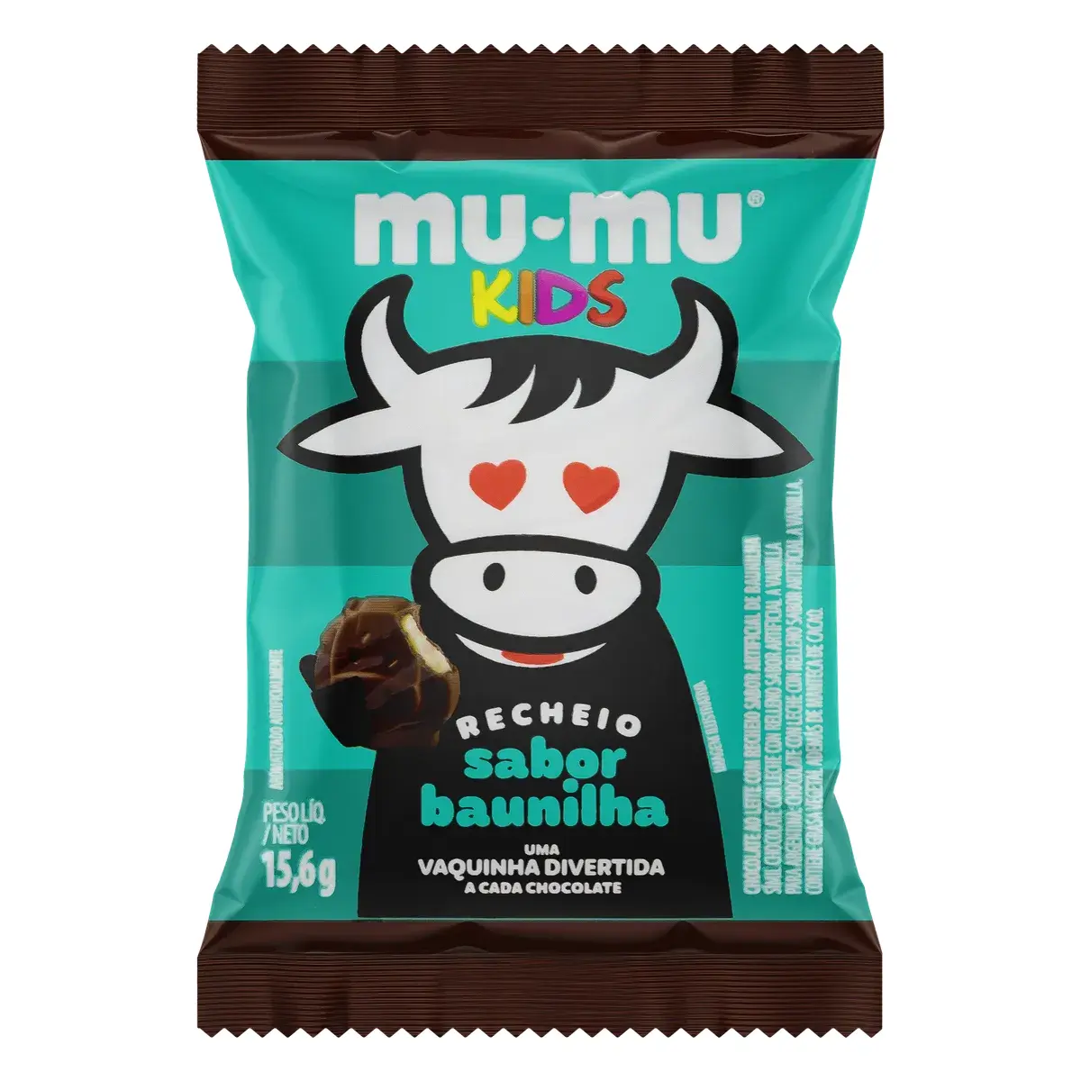 CHOCOLATE NEUGEBAUER MU-MU KIDS BAUNILHA 15,6GR