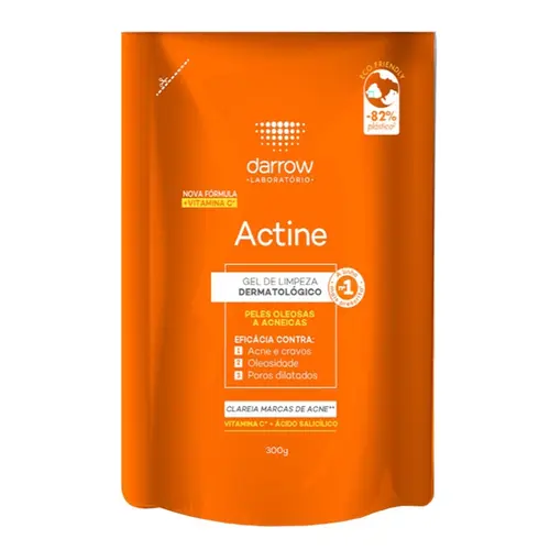 REFIL GEL DE LIMPEZA FACIAL ACTINE 300GR
