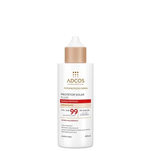 PROTETOR SOLAR ADCOS FLUID TONALIZANTE FPS99 40ML