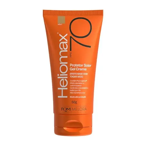 PROTETOR SOLAR HELIOMAX FACIAL TOM CLARO FPS70 50GR