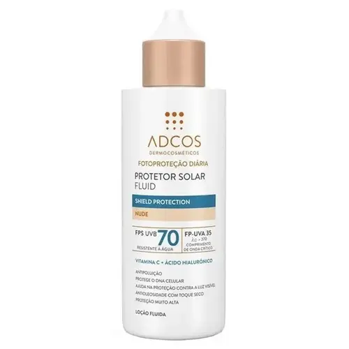 PROTETOR SOLAR ADCOS FLUID NUDE SHIELD FPS70 40ML