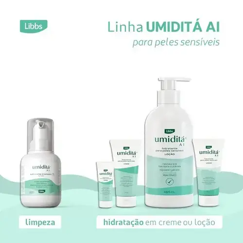 SABONETE LIQUIDO CREMOSO UMIDITA AI SYNDET 300ML LIBBS