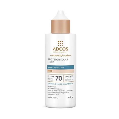 PROTETOR SOLAR ADCOS FLUID PEACH SHIELD FPS50 40ML