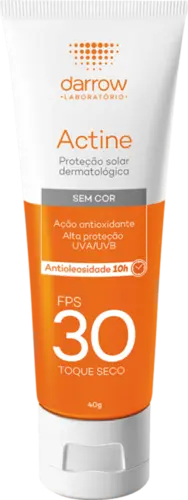 PROTETOR SOLAR DARROW ACTINE SEM COR FPS30 40GR