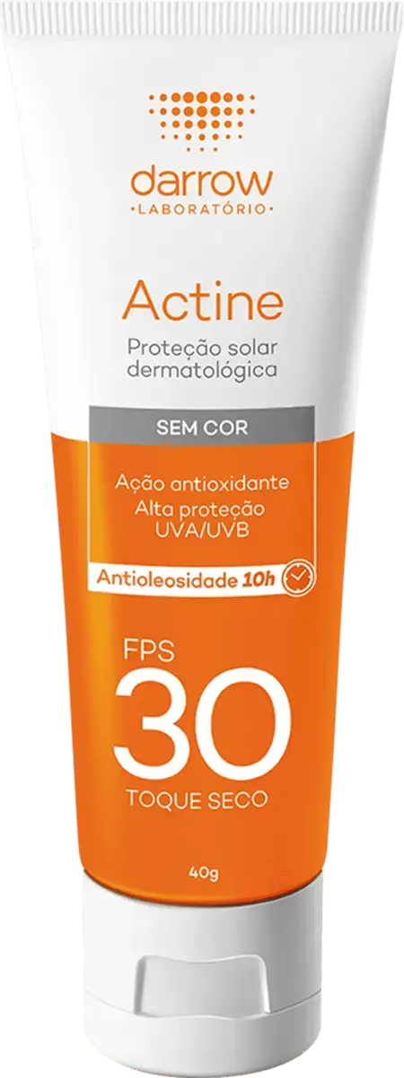 PROTETOR SOLAR DARROW ACTINE SEM COR FPS30 40GR
