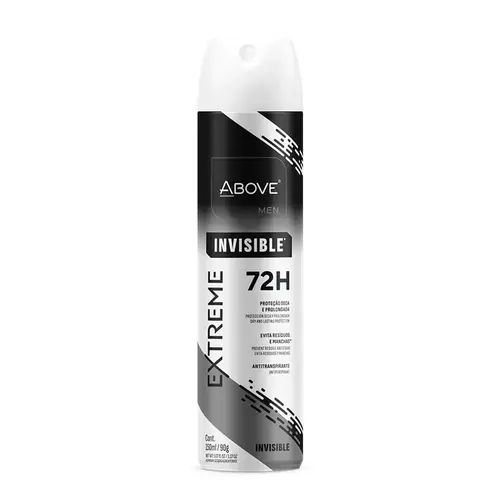 DESODORANTE ABOVE INVISIBLE 72H MEN AEROSSOL 150ML