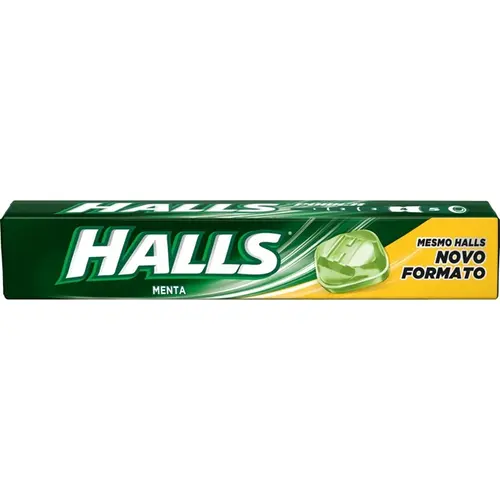 BALA HALLS MENTA 10 UNIDADES