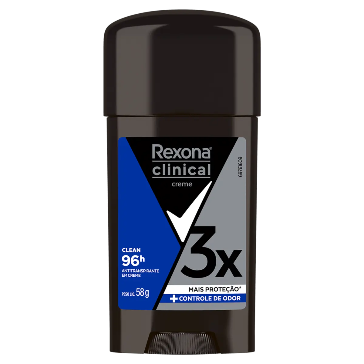 DESODORANTE REXONA CLINICAL CREME MEN CLEAN 58GR