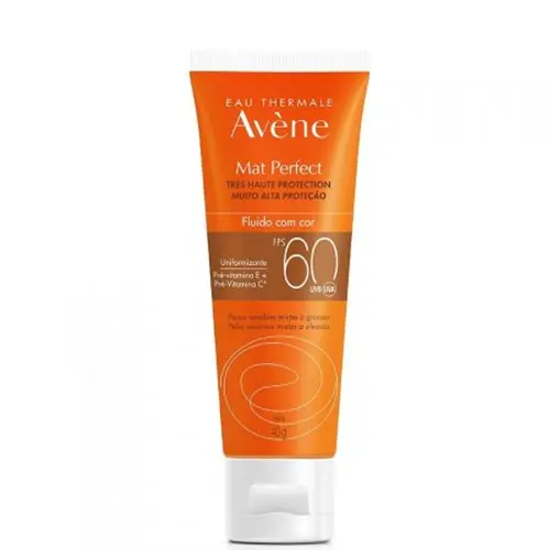 PROTETOR SOLAR AVENE MAT PERFECT FLUIDO COM COR FPS60 40GR