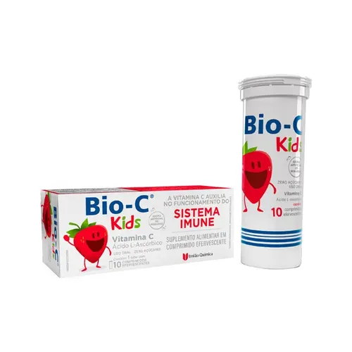 BIO-C KIDS 10 COMPRIMIDOS EFERVESCENTES ACIDO ASCORBICO