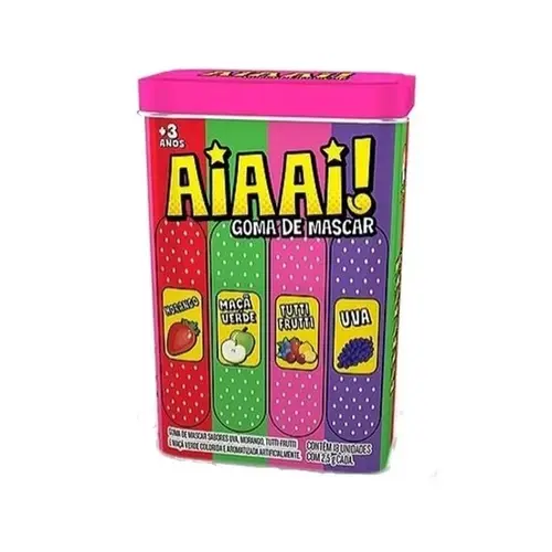 GOMA DE MASCAR KIDS AIAAI!