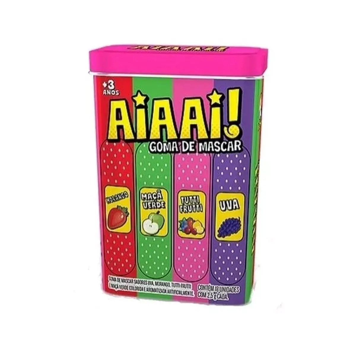 GOMA DE MASCAR KIDS AIAAI!