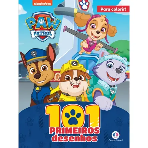 LIVRO 101 DESENHOS PATRULHA CANINA