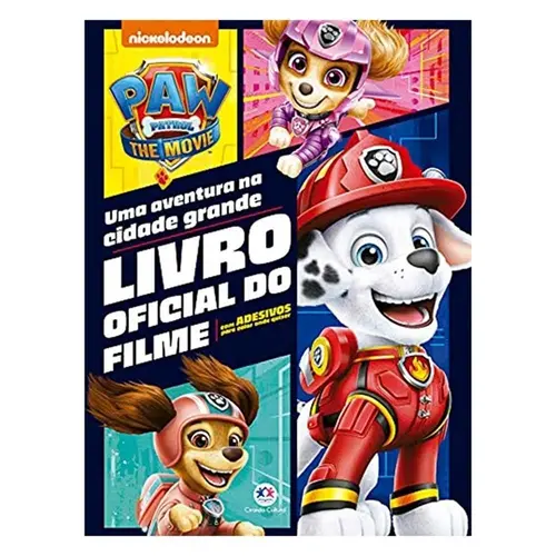 LIVRO PATRULHA CANINA MOVIE UMA AVENTURA NA CIDADE GRANDE