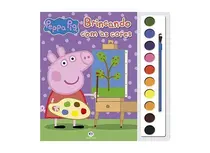 LIVRO PEPPA PIG BRINCANDO COM AS CORES
