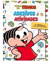 LIVRO TURMA DA MONICA ADESIVOS E ATIVIDADES