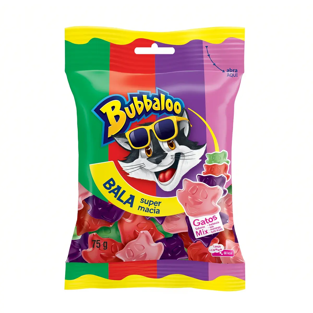 BALA BUBBALOO MIX 75GR