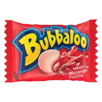 CHICLETE BUBBALOO MORANGO