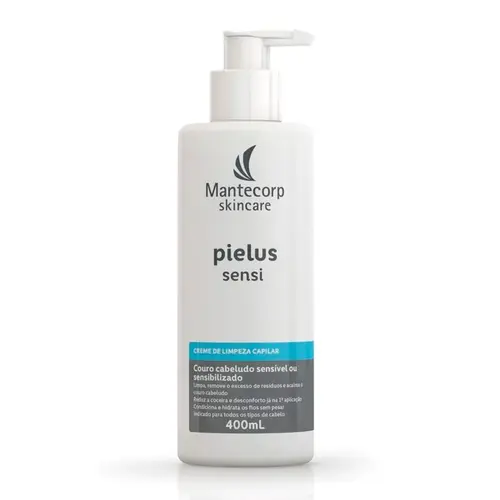 CREME DE LIMPEZA CAPILAR MANTECORP PIELUS SENSI 400ML