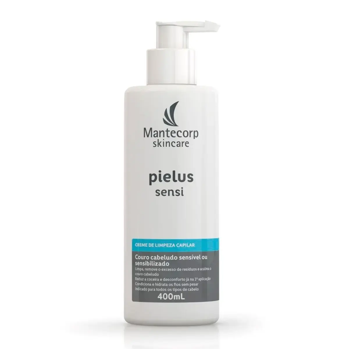 CREME DE LIMPEZA CAPILAR MANTECORP PIELUS SENSI 400ML