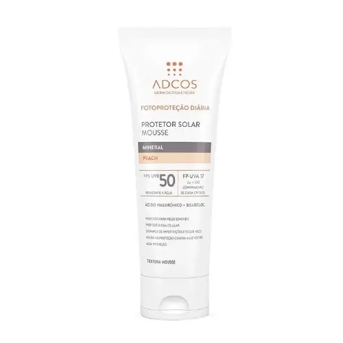 PROTETOR SOLAR ADCOS MOUSSE MINERAL NUDE FPS50 40GR