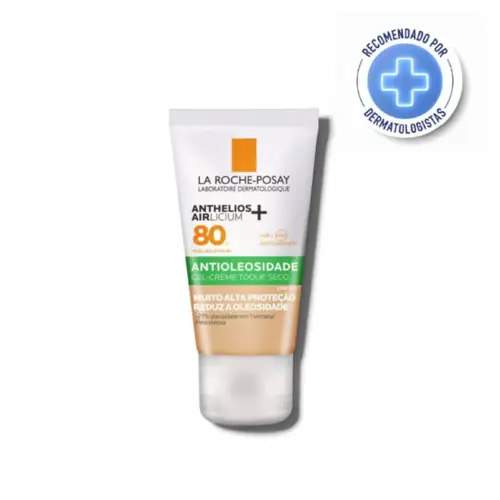 PROTETOR SOLAR LA ROCHE POSAY ANTHELIOS AIRLICIUM COR 2.0 FPS80 40GR
