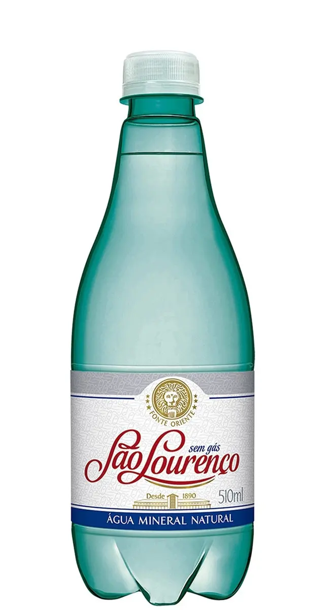 BEBIDA AGUA SAO LOURENCO SEM GAS 510ML